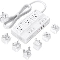 220V to 110V Voltage Converter, VINTAR 2000W Universal Travel Adapter Voltage Converter US to Europe, International Step Down Transformer Power Converters Adapter Combo for EU UK JP AU in SA