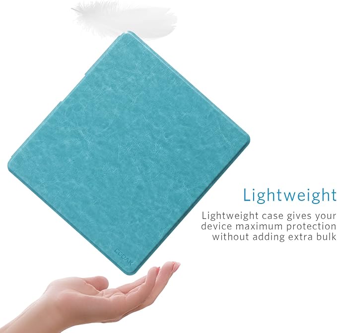 CoBak Case for Kindle Scribe - All New PU Leather Cover with Auto Sleep Wake Feature for Kindle Scribe 10.2" 2022 & 2024 Released with Pen Holder
