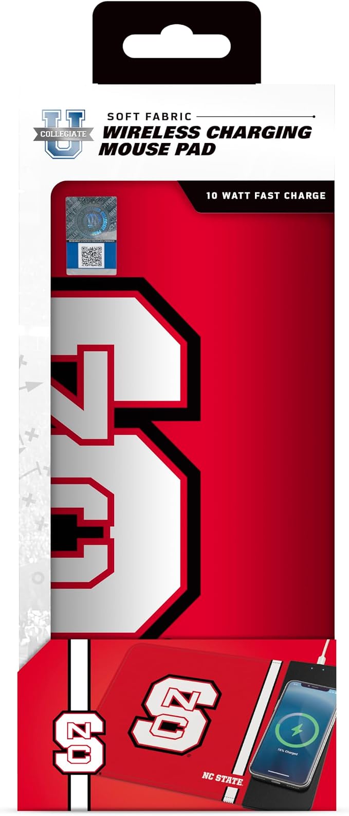 SOAR NCAA Unisex Cell Phone Wireless Charging Mouse Pad