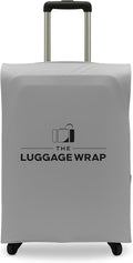 Large Graceful Gray Water-Resistant Luggage Covers for Suitcase TSA Approved for 27"-29" - Durable Patented Design Suitcase Covers for Luggage, Fundas para Maletas, Travel Accessories