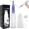 Hibbent Portable Bidet for Travel, High Pressure Electric Handheld Bidet Sprayer, 350-550ML Expandable Bottle for Personal Hygiene, USB-C Rechargeable Waterproof Sprayer for Women & Men, Purple