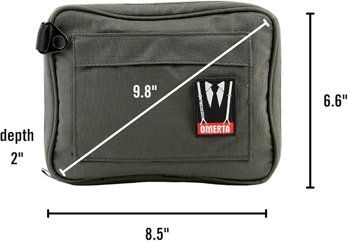 DIME BAGS Odor Sealing Padded Pouch, Carbon-Lined Smell Blocking Bag with Protective Interior for Glass & Gear, Water-Resistant Exterior, Low-Profile & Discreet (10 Inch, Camo)