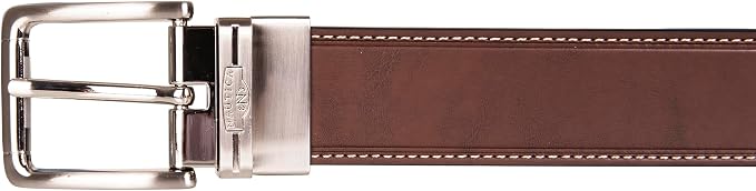 Nautica Men's Reversible Leather Belt | 2-in-1 | Classic | Everyday | Business | Work | Dress | Casual | Metal Buckle