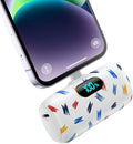 Small Portable Charger for iPhone 5000mAh, PD Fast Charging Power Bank,Mini Battery Pack Portable Phone Charger Travel Essentials for iPhone 14/14 Pro Max/13/13 Pro/12 Pro/11/XS/XR/X/8/7/6/SE Series