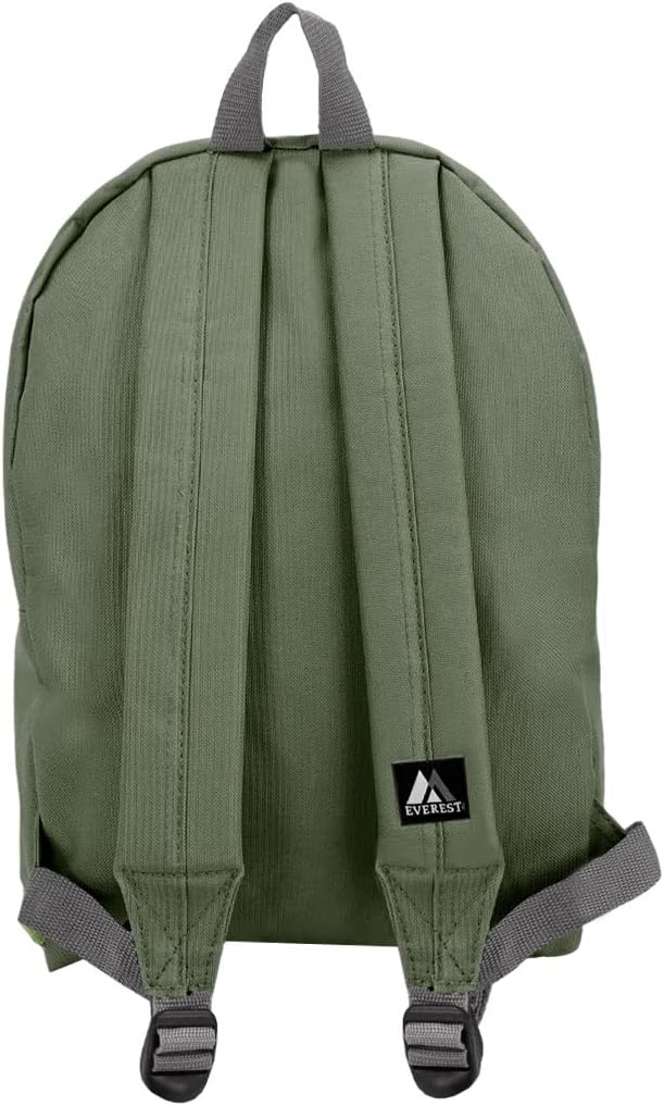 Everest Basic Backpack, Olive, One Size
