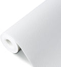 WochiTV Shelf Liner for Cabinets, Drawer Non Adhesive Non Slip Foam Mat for Kitchen, Pantry, Bathroom, Cupboard, Garage, Closet, Shelves, Drawer, Tool Box, White 17.5 x 236 inches