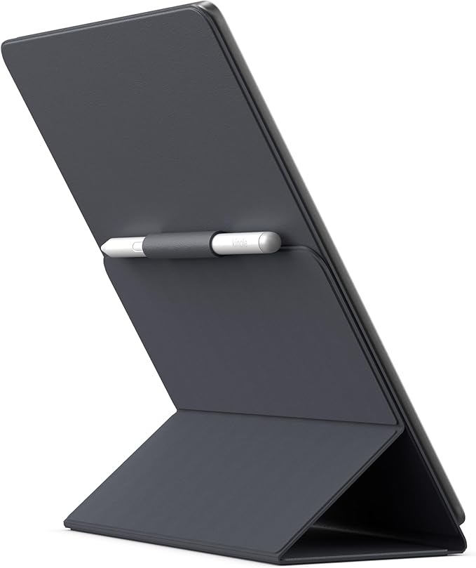 Amazon Kindle Scribe Folio Cover with Magnetic Attach, Designed with Sustainability in Mind, Functional & Protective Case - Plant-Based Leather