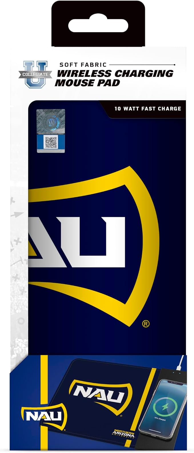 SOAR NCAA Unisex Cell Phone Wireless Charging Mouse Pad
