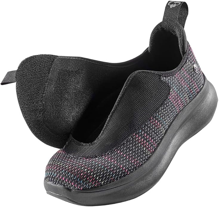 Silverts Women’s Adaptive Clothing Comfort Shoes, Easy Closure Adjustable Wide Fit Footwear for Elderly, Nursing Home