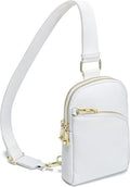 INICAT RFID Blocking Sling Bag, Anti Theft Crossbody Bag for Women Compact Travel Purses Leather