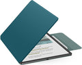 MoKo Magnetic Case for All-New 11" Kindle Scribe 2025(3rd Generation) & Kindle Scribe Colorsoft 2025(1st Generation) - Slim Folio Premium PU Leather Cover with Pen Clasp & Auto Sleep Wake, Turquoise