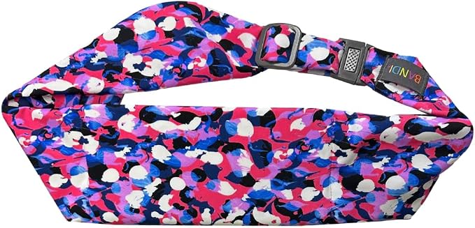 BANDI Running Belt for Women & Men – USA Made No-Bounce Adjustable Waist Pack & Secure Fanny Pack – Fits All Phones, Gels & Essentials – Zipper-Free, Medical Device Friendly