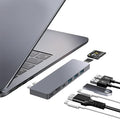 USB C Hub, 8 in 2 USB Adapter for MacBook Pro Air, Thunderbolt 4 Dock 100W PD, 40Gbps, 4K HDMI, USB C 3.0, 3 USB A 3.0, SD/TF Card Reader, Compatible with MacBook Pro Air M1/M2/M3/M4