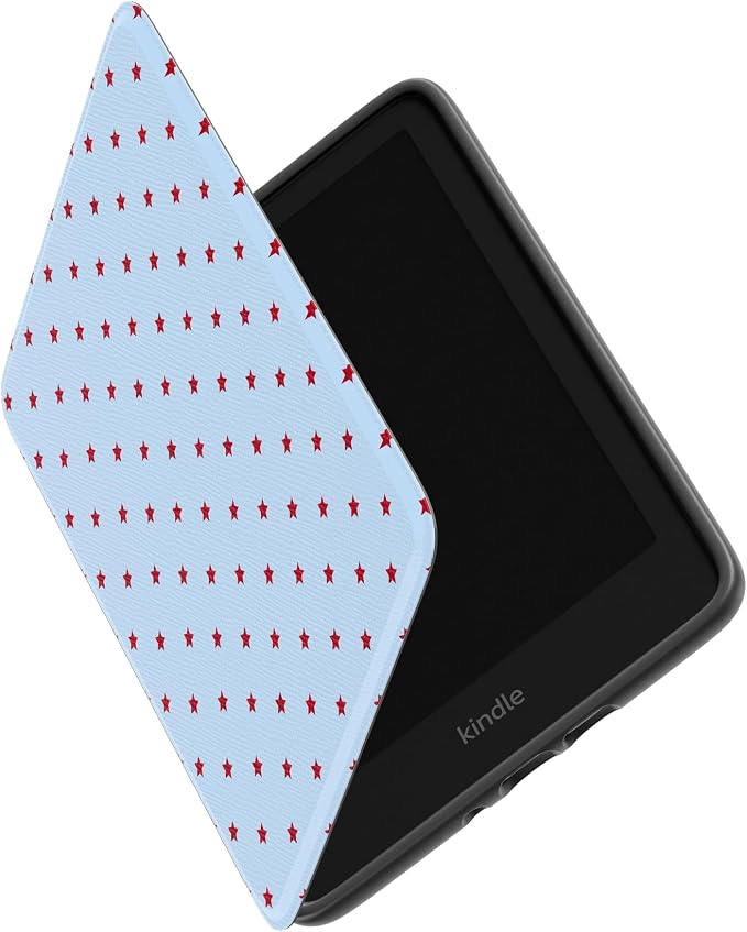 Casely Kindle Case | Tiny Stars | Red & Blue | 7” Kindle Colorsoft and 7” Kindle Paperwhite (12th Gen)