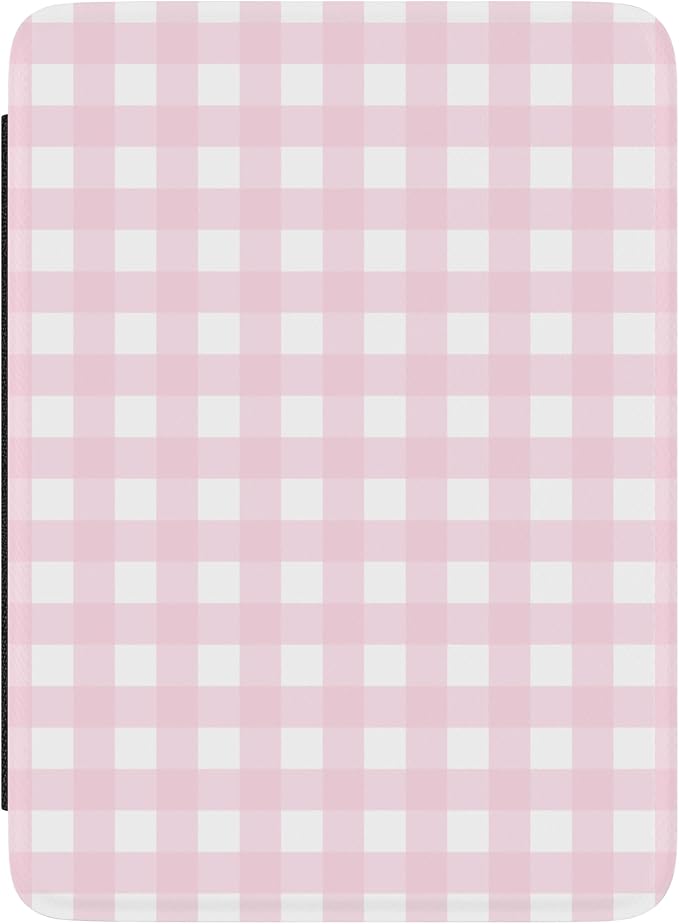 Casely Kindle Case | Pink Plaid | Sunday Best | Compatible with 7” Kindle Colorsoft and 7” Kindle Paperwhite (12th Gen 2024 Models)
