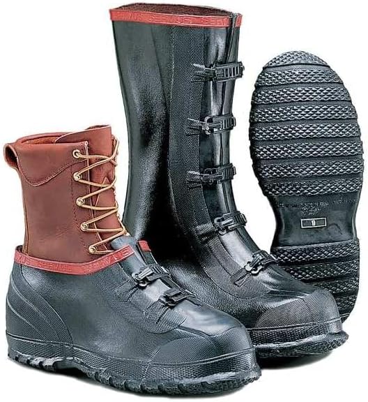 Ranger by Honeywell "Ranger 5"" Rubber Supersized Men's Overshoes, Black (T469)", 9