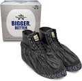 ShuBee Original Disposable, Extra-Large Boot and Shoe Covers, Thicker & Stronger, Durable Protection for Floors - 50 Pairs