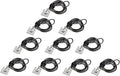Laptop Cable Lock Hardware Security Cable Lock Anti Theft Combination Lock, Laptop-Computer-Security-Locks for Laptop PC Monitors Projectors Docks Tablet Notebooks (10pack)