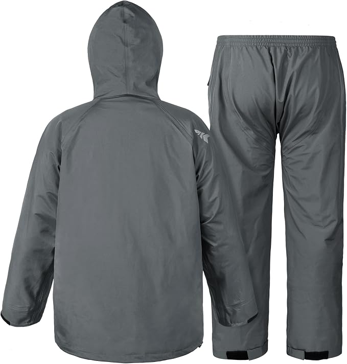 KastKing HydroSense Essential Waterproof Rain Suit for Men and Women, Lightweight, Durable Outdoor Gear for Fishing, Hiking