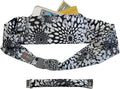 BANDI Plus Size Fanny Pack for Women - Travel-Ready Pocket Belt with Secure Hidden Money & Running Belt for Phone, Passport, Keys, & Medical Devices, Adjustable Fit, Comfortable (Moonflower)