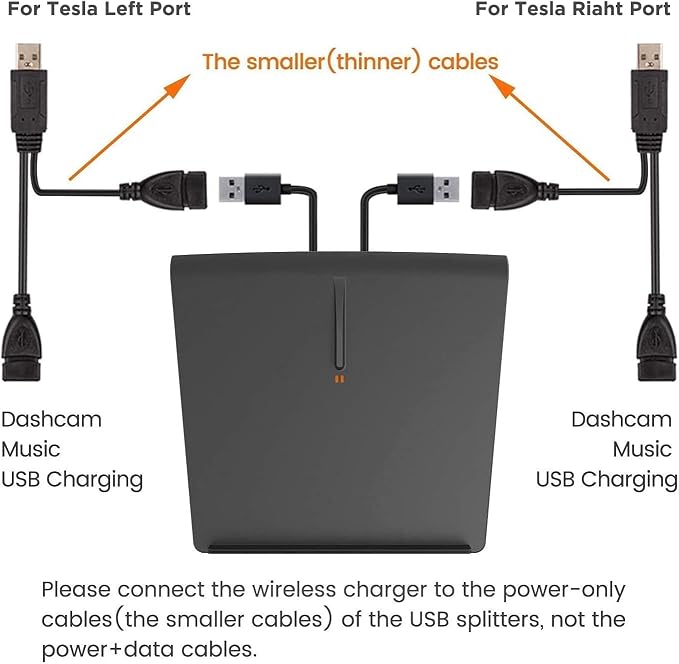 TAPTES for Tesla Model 3 Wireless Charger [2020 Version], Wireless Phone Charging Pad M3 Accessories for iPhone 14/13/12Pro/12/Enabled Phones-Compatible for Tesla Model 3(Before Jun 2020)