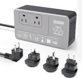 1600W 220V to 110V Converter for European International Travel, Universal Power Plug Adapter Voltage Converter US to Europe, Plug & Play, No Limitations - Power Any American Appliances Overseas
