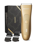 MANSPOT Hair Trimmer for Men, Gifts for Men, Anniversary & Birthday Gifts for Men, Dad, Him, Husband & Boyfriend, Premium Manscape Trimmer with 4 Guards & Replaceable Ceramic Blade
