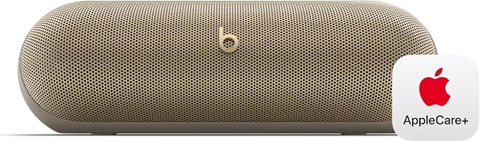 Beats Pill - Wireless Bluetooth Speaker with AppleCare+ (2 Years) - Champagne Gold