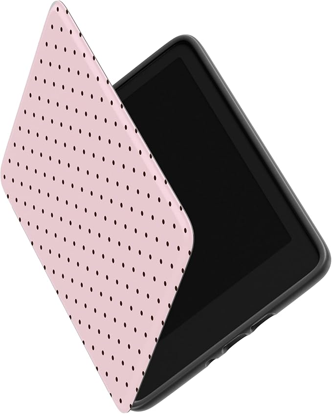 Casely Kindle Case | On the Dot | Pink Polka Dot | Compatible with 7” Kindle Colorsoft and 7” Kindle Paperwhite (12th Gen 2024 Models)