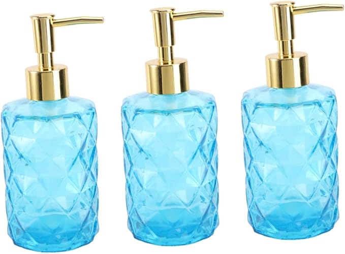 Pump bottle,Hand Soap Container Dispenser Pump Bottles Travel Container Spray Bottle Travel Shampoo Bubble Soap Pump Bottle Dispenser Soap Lotion Dispensers Foam Soap Cosmetic Bottle Push Type(Greenx3