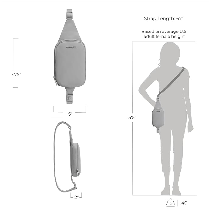 Travelon Anti-Theft Roam Compact Sling