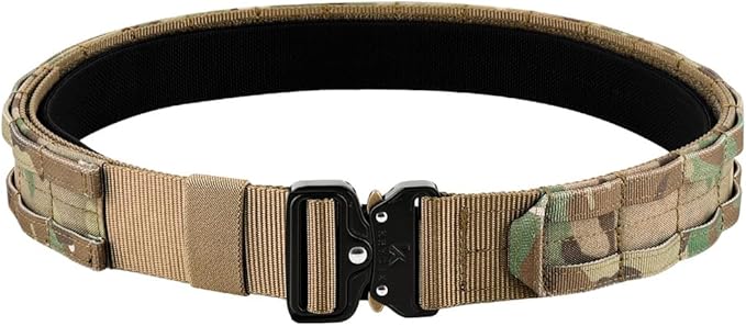 KRYDEX Quick Release Rigger MOLLE Belt 1.75 Inch Inner & Outer Tactical Heavy Duty Belt