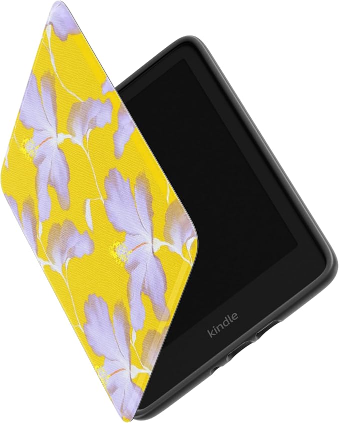 Casely Kindle Case | Sunwashed Painted Floral | Hibiscus Haze | 7” Kindle Colorsoft and 7” Kindle Paperwhite (12th Gen)