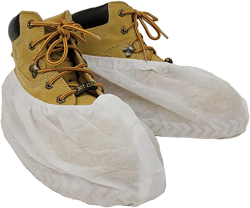 ShuBee Original Disposable, Extra-Large Boot and Shoe Covers, Thicker & Stronger, Durable Protection for Floors - 50 Pairs