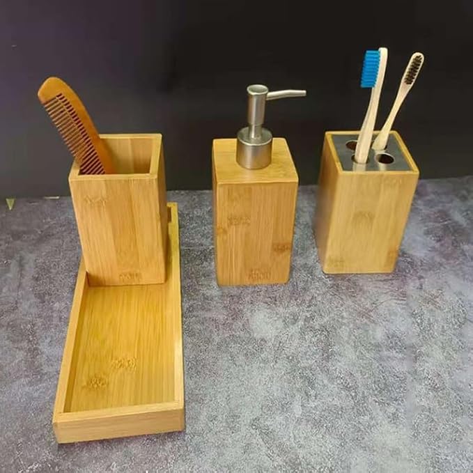 Bath Set Toothbrush Mouthwash Three-piece Multifunctional