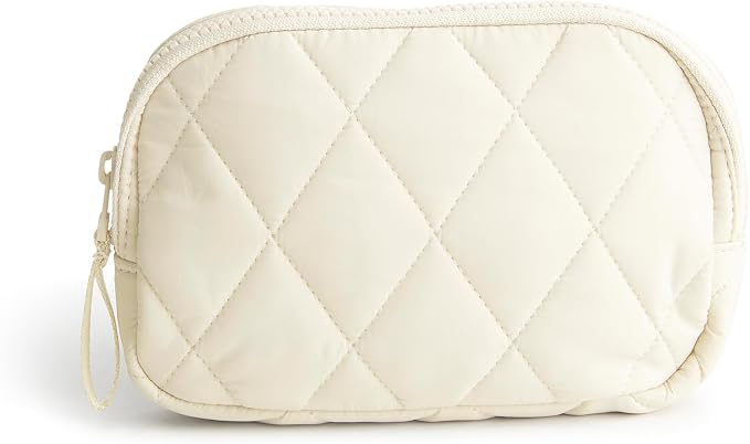 Vera Bradley Women's Featherweight Woodward Small Belt Bag, Pumice Stone, One Size