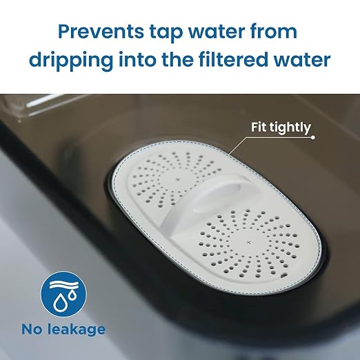 [Original] Waterdrop PF-01A Water Filter Replacement for Waterdrop Pitcher and Dispenser Filtration System, NSF Certified, Reduces Lead, PFAS, PFOA/PFOS, Last Up to 200 Gallons, 6 Pack