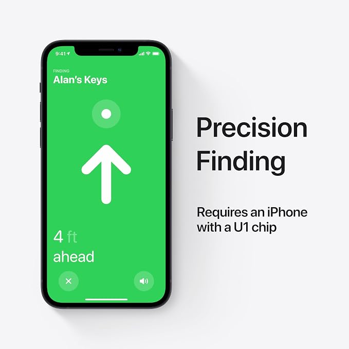 Apple AirTag (1st Generation). Keep Track of and find Your Keys, Wallet, Luggage, Backpack, and More. Simple one-tap Set up with iPhone or iPad, Bluetooth