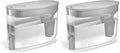LifeStraw Home — Water Filter Dispenser, 18-Cup, Pebble (Pack of 2)
