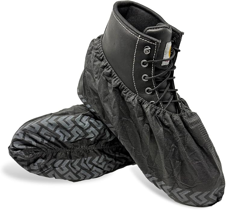 ShuBee Original Disposable, Extra-Large Boot and Shoe Covers, Thicker & Stronger, Durable Protection for Floors - 50 Pairs