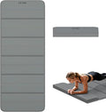 Foldable Yoga Mat,Thickened,0.4"Thick (10mm）,76"x26" | 12-Fold Design,SGS Certified TPE,Non-Slip & No Smell,Ultra Portability,For Yoga,Gym,Pilates,Home Workouts