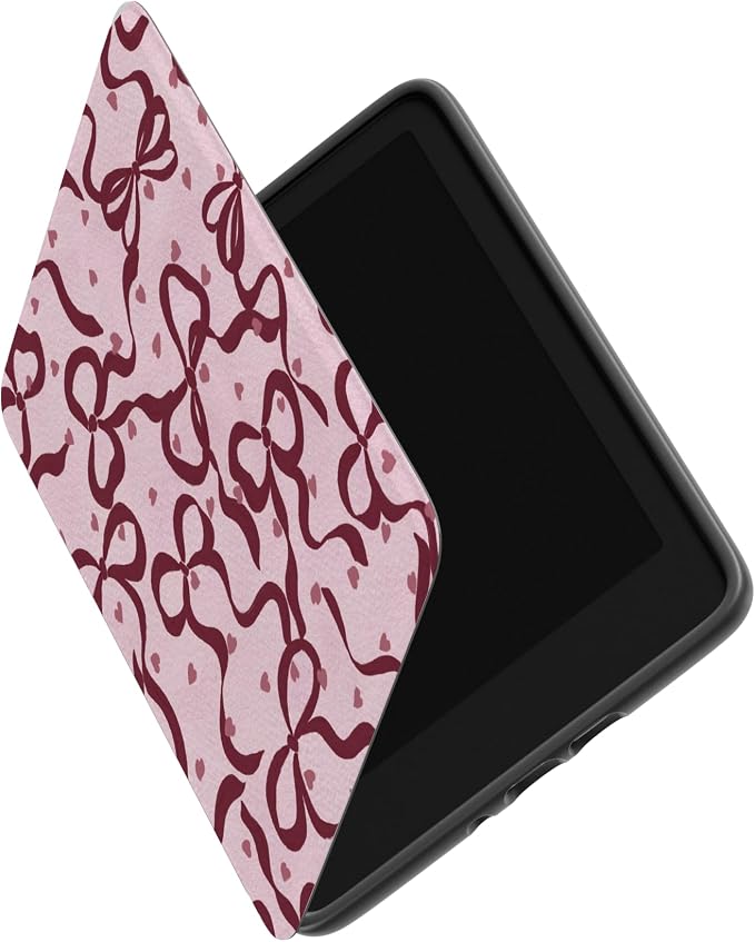 Casely Kindle Case | Coquette Crush | Bows | Compatible with 7” Kindle Colorsoft and 7” Kindle Paperwhite (12th Gen)
