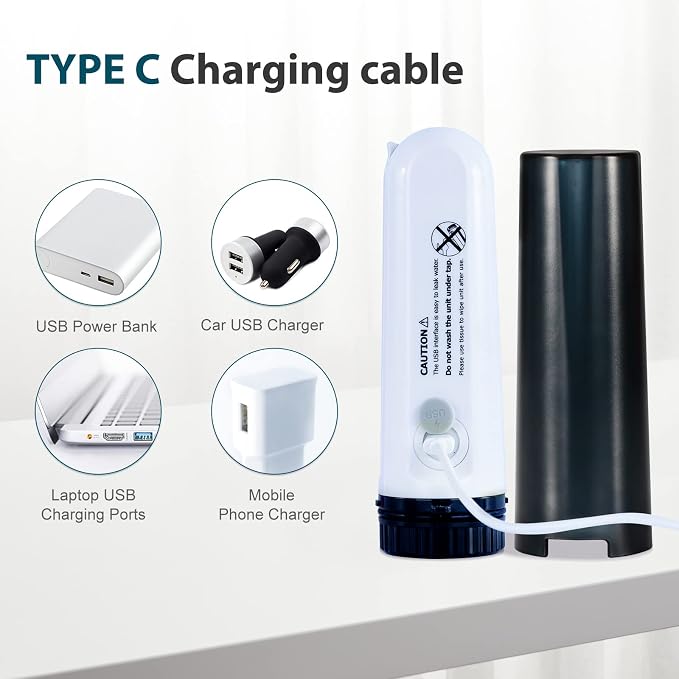 Portable Travel Bidet Electric Mini Atomizer with USB Cable Charging is Used for Soothing Postpartum Care Perineal Personal Cleaning