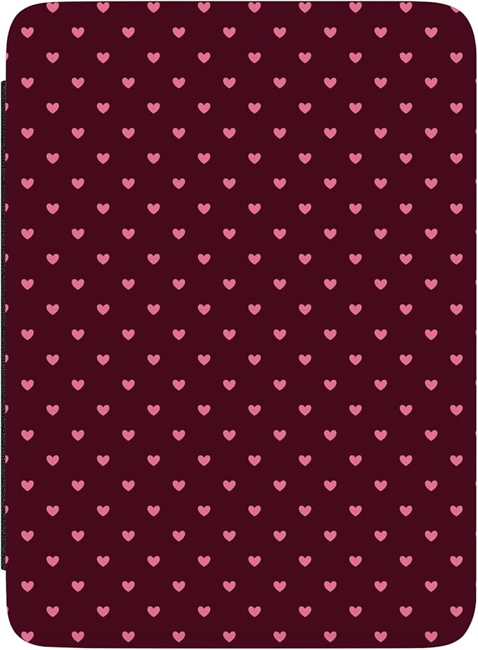 Casely Kindle Case | Heart Noir | Tiny Hearts | Compatible with 7” Kindle Colorsoft and 7” Kindle Paperwhite (12th Gen 2024 Models)