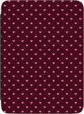 Casely Kindle Case | Heart Noir | Tiny Hearts | Compatible with 7” Kindle Colorsoft and 7” Kindle Paperwhite (12th Gen 2024 Models)