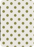 Casely Kindle Case | Spotted in SoHo | Green Polka Dot | Compatible with 7” Kindle Colorsoft and 7” Kindle Paperwhite (12th Gen 2024 Models)
