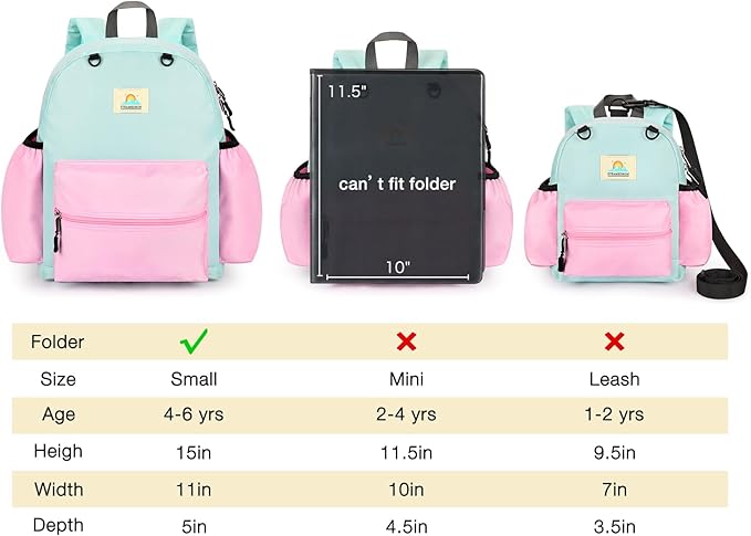 STEAMEDBUN Kids Backpack for Girls 6-8: Toddler Backpack for Preschool Kindergarten - Girls Backpacks for Elementary 4-6