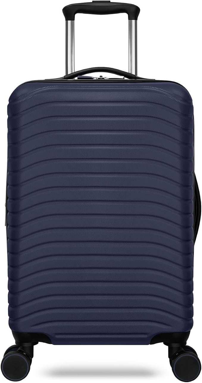 Everest Expandable Hardsided Spinner (Navy, 20-Inch Carry-On)