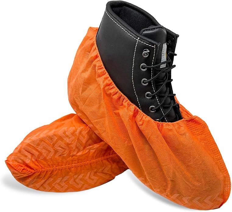 ShuBee Original Disposable, Extra-Large Boot and Shoe Covers, Thicker & Stronger, Durable Protection for Floors - 50 Pairs