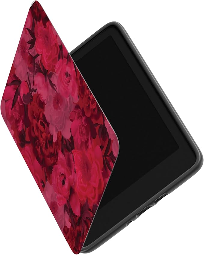 Casely Kindle Case | Romance Novel | Moody Floral | Compatible with 7" Kindle Colorsoft and 7" Kindle Paperwhite (12th Gen)